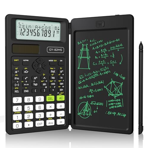 Amazon.co.jp: NEWYES 関数電卓 240関数・機能 電卓付き電子メモパッド